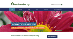Desktop Screenshot of greenhouseipm.org