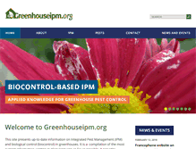 Tablet Screenshot of greenhouseipm.org